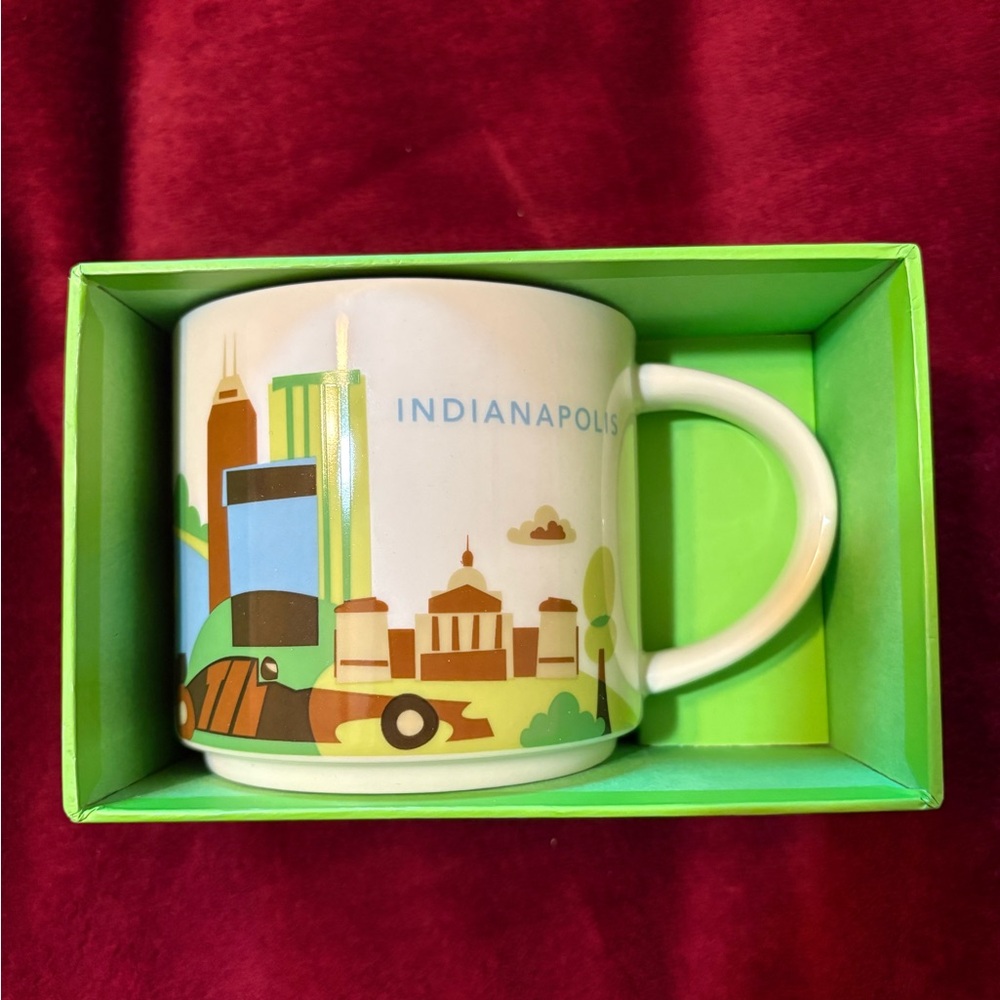 Starbucks Indianapolis You Are Here Collection Mug